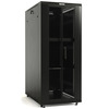 Шкаф напольный Hyperline 19", 22U, 1166x600х800 мм, цвет черный (разобранный)
