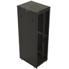 Характеристики Шкаф напольный Hyperline 19", 22U, 1166x600х800 мм, цвет черный (разобранный)