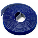 Лента (липучка) Hyperline в рулоне, ширина 9 мм, длина 5 м, синяя