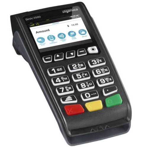 POS-терминал Ingenico Desk 3500 Ethernet, GPRS, CTLS, Color LCD