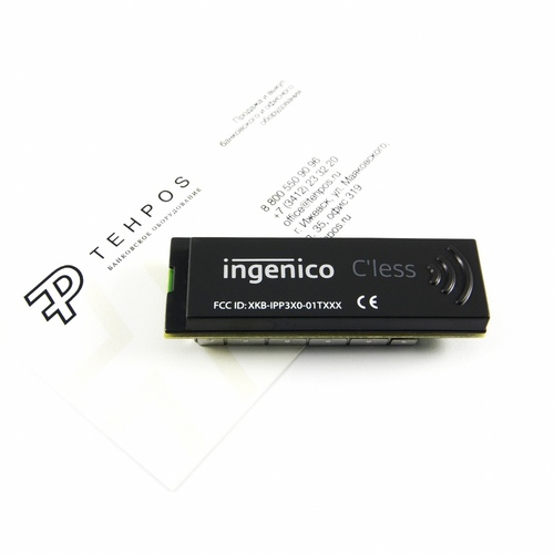 Характеристики Модуль CTLS для Ingenico iPP320/350