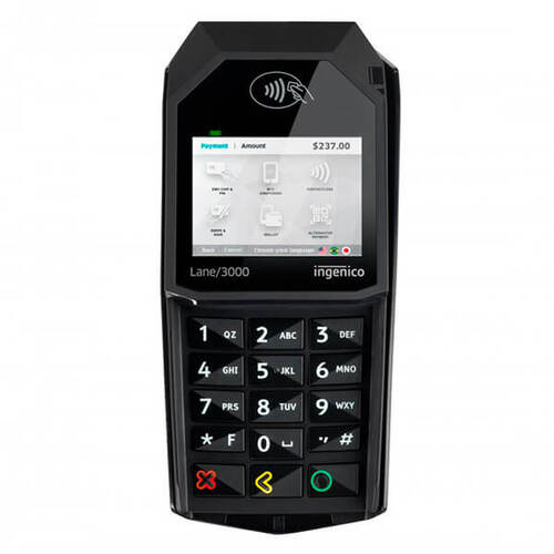 Обсуждение POS-терминал Ingenico Lane 3000 Ethernet, CTLS, 128+256, пин-шильда