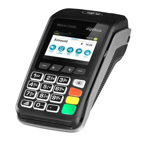 POS-терминал Ingenico Move 2500 Wi-Fi CTLS 128+256 MB Dual SIM