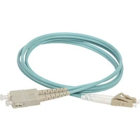 Оптический коммутационный соединительный шнур (патч-корд) ITK MM 50/125 (OM3) SC/UPC-SC/UPC (Duplex), 1м