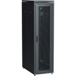 Шкаф сетевой напольный ITK LINEA N 42U 800х1000 мм перфорированные двери черный