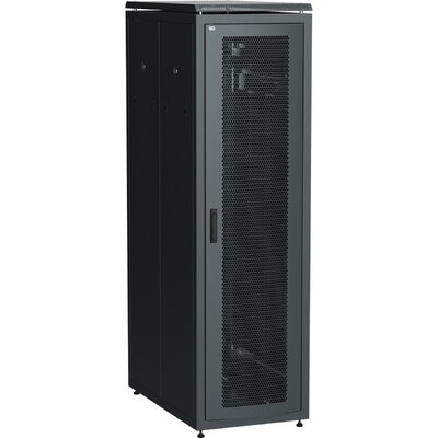 Характеристики Шкаф сетевой напольный ITK LINEA N 42U 800х1000 мм перфорированные двери черный