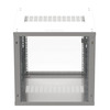 Характеристики Шкаф настенный ITK LINEA WE 9U 550x350мм дверь стекло серый