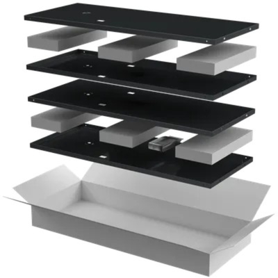 Характеристики Комплект стенок боковых для шкафа ITK LINEA N 1000мм, 47U черный