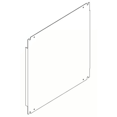 Характеристики Монтажная панель для шкафа Ижтехноком 400x400 мм EL 330.01-44