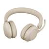 Гарнитура Jabra Evolve2 65 MS USB-A Teams Stereo with Charging Stand Beige