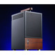 Корпус ПК JONSBO T6 wood panel + wooden handle Black Mini-Tower