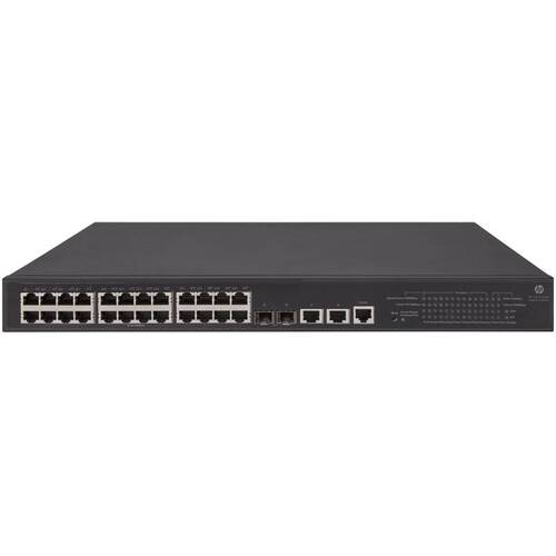 Коммутатор EX3300 EX3300, 24-port 10/100/1000BaseT with 4 SFP+ 1/10G uplink ports (optics not included)