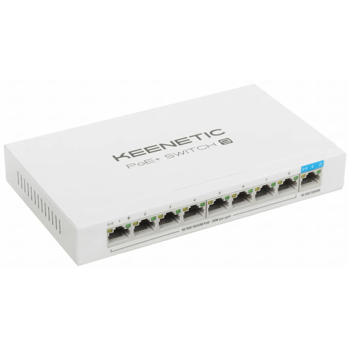 Коммутатор Keenetic PoE+ Switch 9 (KN-4710)