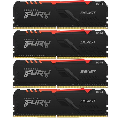 Оперативная память Kingston DDR4 128 (4x32)GB KF426C16BBAK4/128