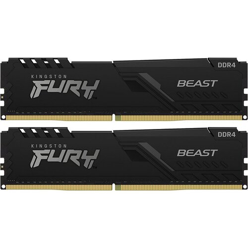 Оперативная память Kingston DDR4 16 (2x8)GB KF437C19BBAK2/16