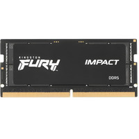 Память оперативная Kingston 16GB 4800MT/s DDR5 CL38 SODIMM FURY Impact PnP (KF548S38IB-16)