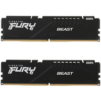 Память оперативная Kingston FURY Beast Black XMP 16GB (KF560C30BBK2-16)