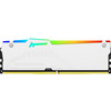 Память оперативная Kingston 16GB 6000MT/s DDR5 CL30 DIMM FURY Beast White RGB XMP