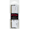 Память оперативная Kingston 16GB 6000MT/s DDR5 CL30 DIMM FURY Beast White RGB XMP