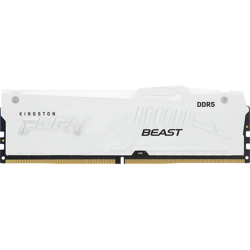 Память оперативная Kingston 32GB 6000MT/s DDR5 CL36 DIMM FURY Beast White RGB EXPO