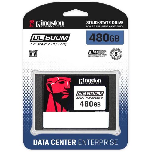 SSD накопитель Kingston DC600M 480GB (SEDC600M/480G)