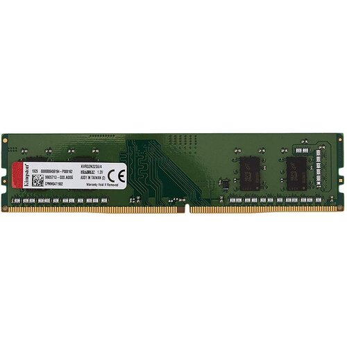 Характеристики Оперативная память Kingston DDR4 4GB KVR32N22S6/4