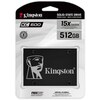 SSD накопитель Kingston KC600 512GB SKC600/512G