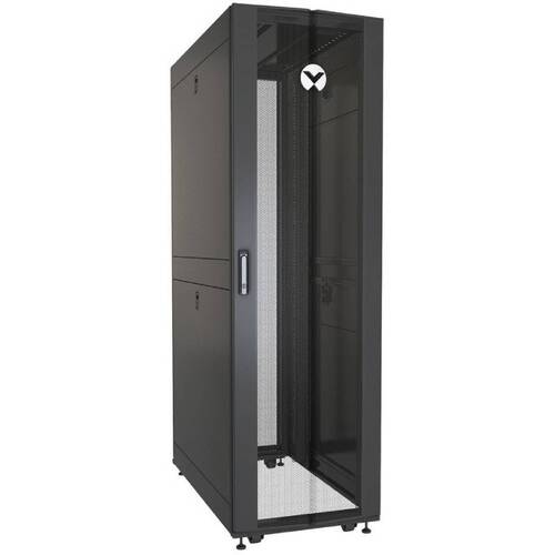 Характеристики Напольный шкаф Knurr Vertiv 19" 42U 2000 х 800 х 1200 мм, перф. двери, RAL7021