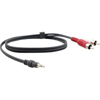 Кабель Kramer 3.5mm Audio на 2 RCA (Вилка - Вилки), 3 м
