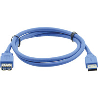Кабель Kramer USB-A 3.0 вилка-розетка, 1,8 м