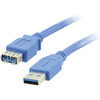 Кабель Kramer USB-A 3.0 вилка-розетка, 1,8 м