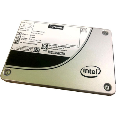 Характеристики SSD накопитель ThinkSystem 2.5" S4510 480GB Entry SATA III (6Gb/s) 4XB7A10248