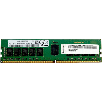 Характеристики Оперативная память Lenovo ThinkSystem DDR4 32GB (4X77A08634)