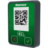 Терминал оплаты СБП MERTECH Mini с NFC серый/зеленый