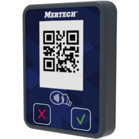 Терминал оплаты СБП MERTECH Mini с NFC серый/синий