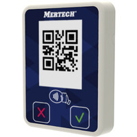 Терминал оплаты СБП MERTECH Mini с NFC белый/синий