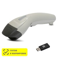 Сканер штрих-кода Mertech CL-610 BLE Dongle P2D USB White