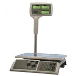 Торговые настольные весы Mertech M-ER 326 ACPX-15.2 Slim X LCD Белые