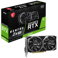 Видеокарта MSI GeForce-RTX-3050-VENTUS-2X-XS-8G-OC