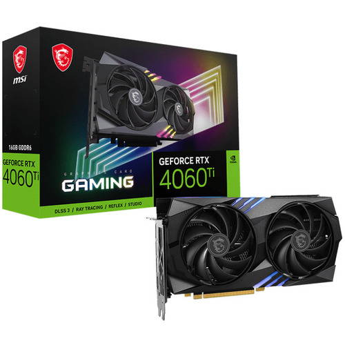 Видеокарта MSI GeForce-RTX-4060-Ti-GAMING-16G