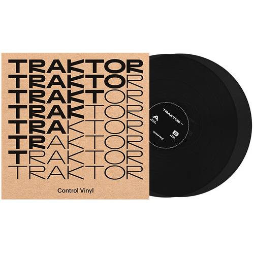 Виниловый диск с таймкодами Native Instruments Traktor Control Vinyl Black