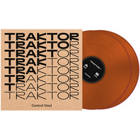 Виниловый диск с таймкодами Native Instruments Traktor Control Vinyl Orange Transparent