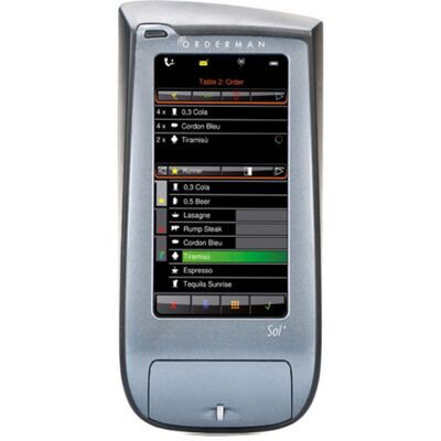 Характеристики Комплект NCR Orderman Sol+ NFC с сервисной станцией