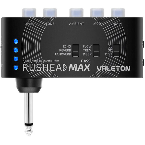 Компактный басгитарный усилитель-эмулятор Valeton Rushead Max Bass RH-101