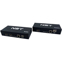 HDMI+USB удлинитель по сети Ethernet с поддержкой передачи ИК, Audio, RS232 NST NS-VIP-HD-KVM-AR