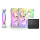 Комплект кулеров для корпуса ПК NZXT F120 RGB DUO Triple Pack