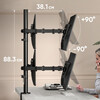Кронштейн для 4-х мониторов ONKRON D421E BLACK