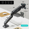Кронштейн для мониторов ONKRON G80 BLACK