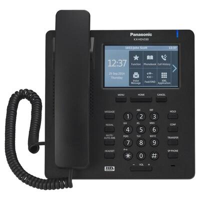 Характеристики VoIP-телефон Panasonic KX-HDV330RUB