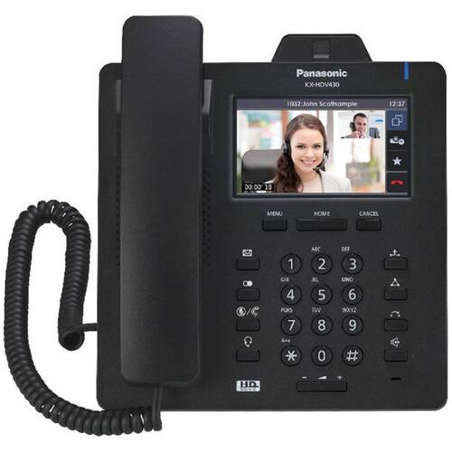 Характеристики VoIP-телефон Panasonic KX-HDV430RUB